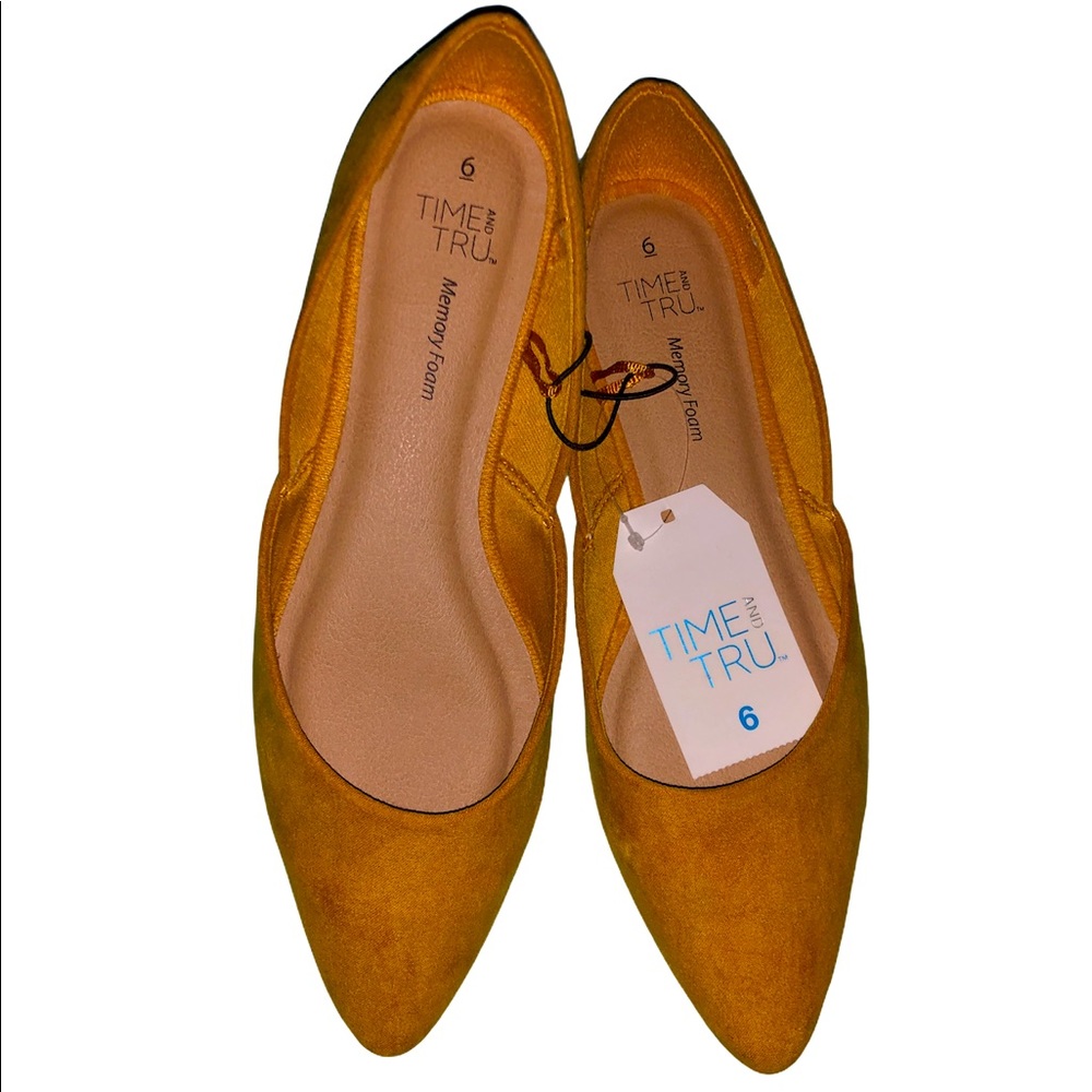 Time and Tru Mustard Flats